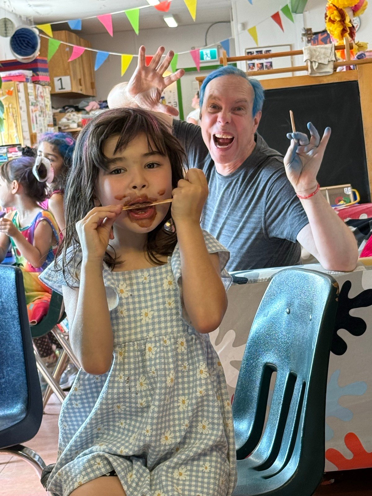 Blair with Hana