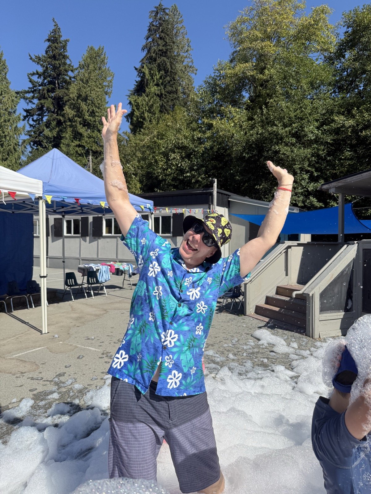 Foam party fun at Highlands Kids Club