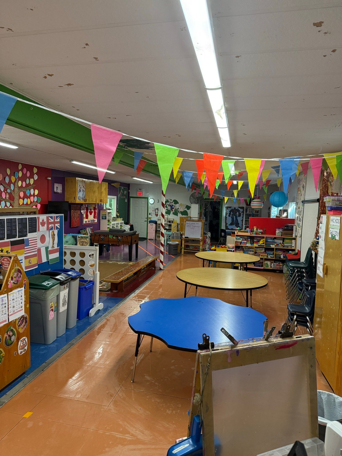 View from the art area at Highlands Kids Club